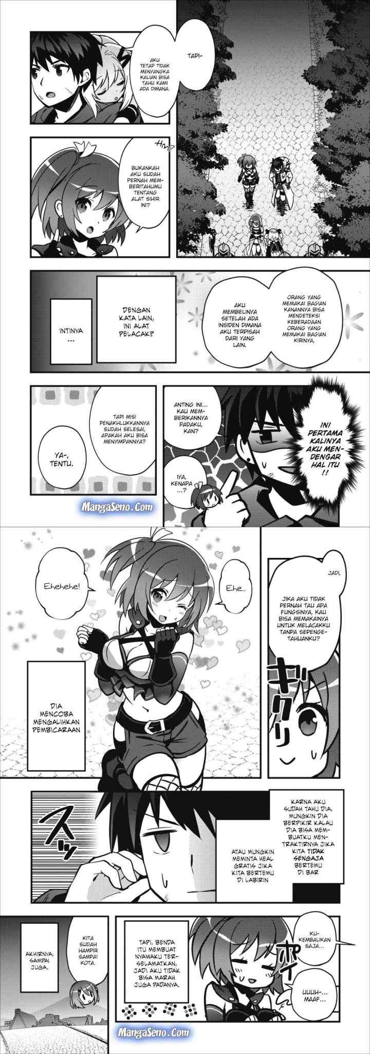 Isekai no Meikyuu Toshi de Chiyu Mahoutsukai Yattemasu chapter 10 halaman 10