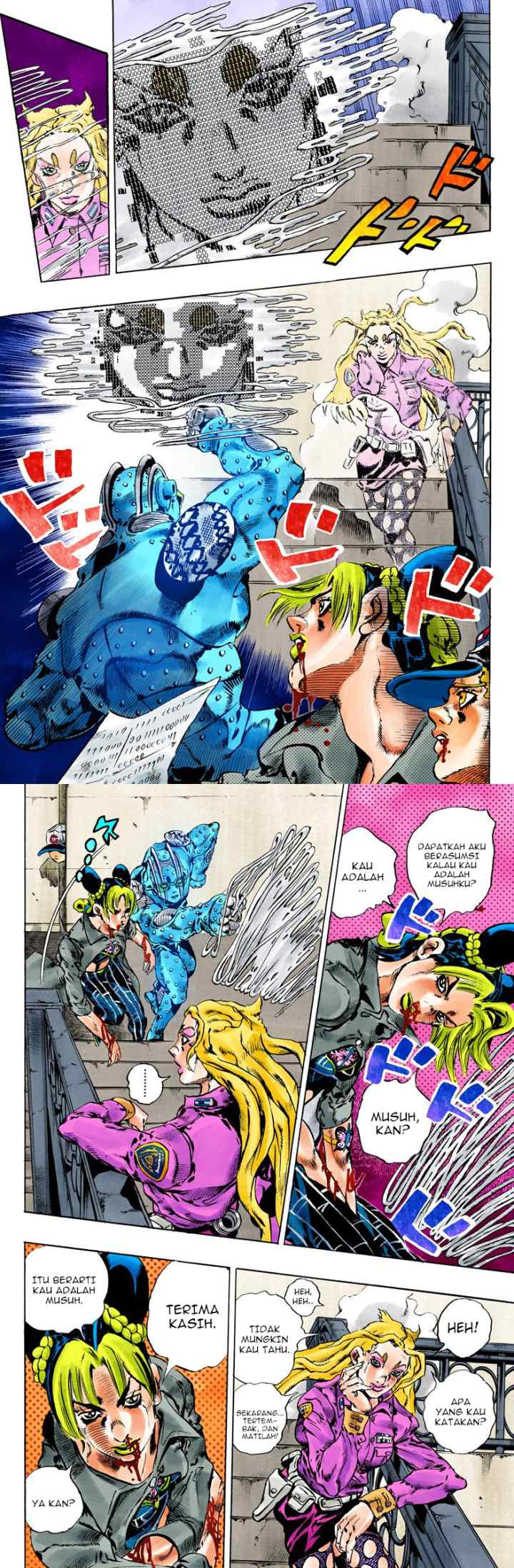 JoJo no Kimyou na Bouken - Stone Ocean chapter 101 halaman 10