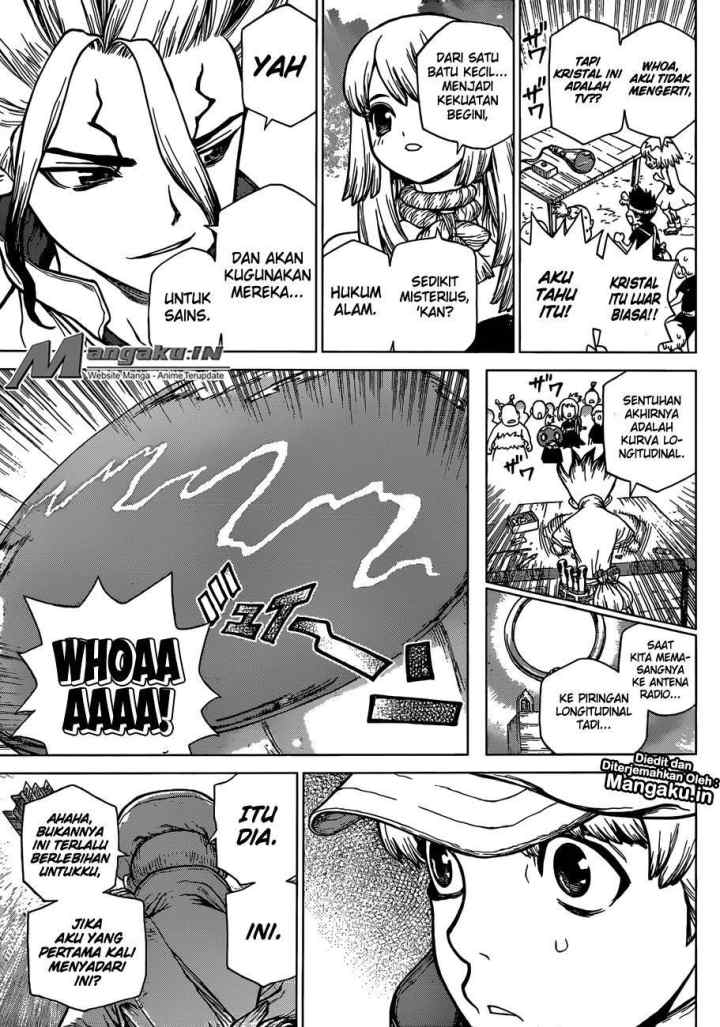 Dr. Stone chapter 96 halaman 15