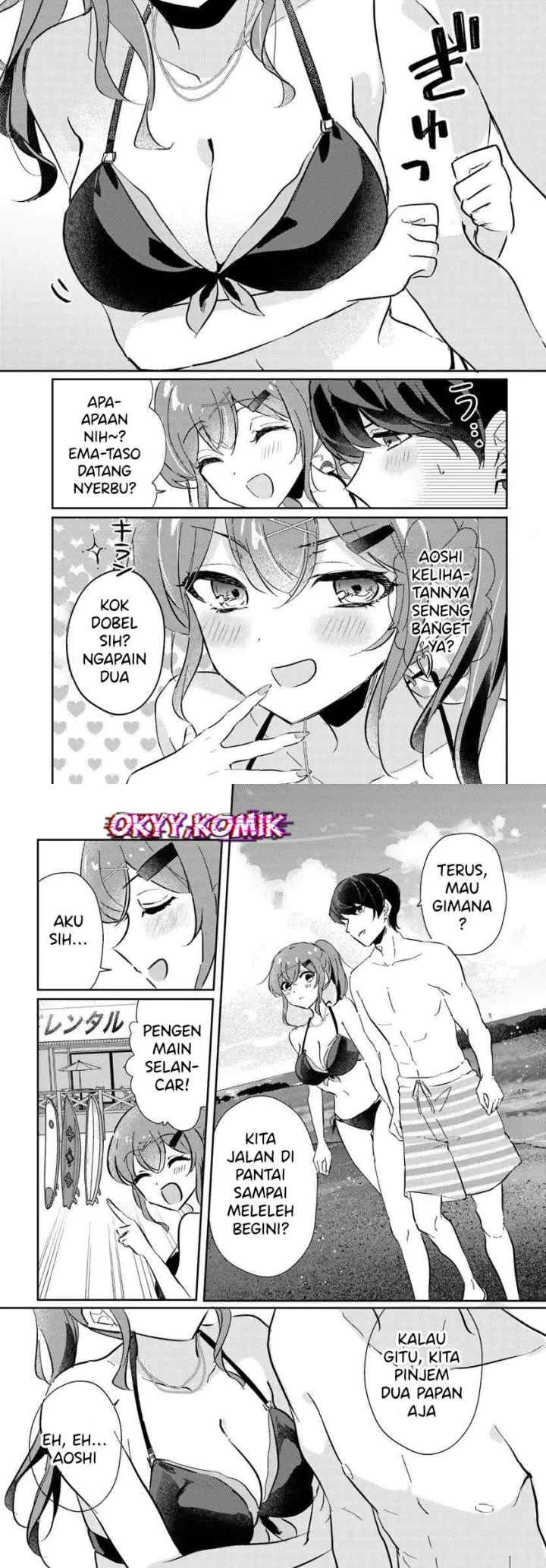 Honmono no Kanojo ni Shitakunaru Made, Watashi de Tameshite Ii yo chapter 7 halaman 4