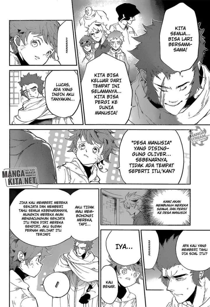 Yakusoku no Neverland chapter 73 halaman 13
