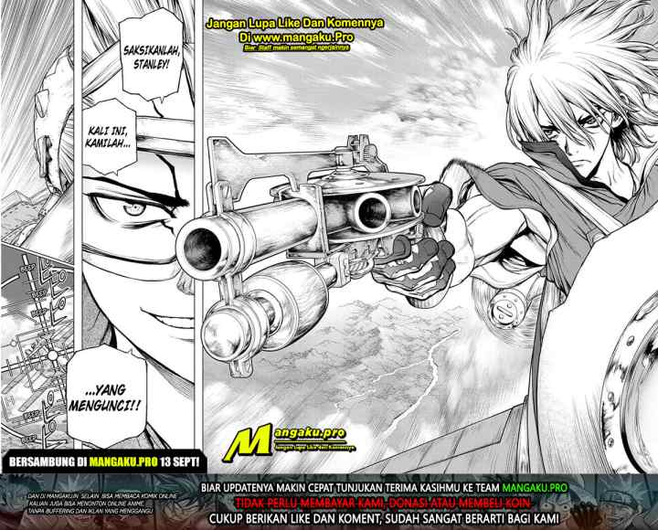 Dr. Stone chapter 164 halaman 19