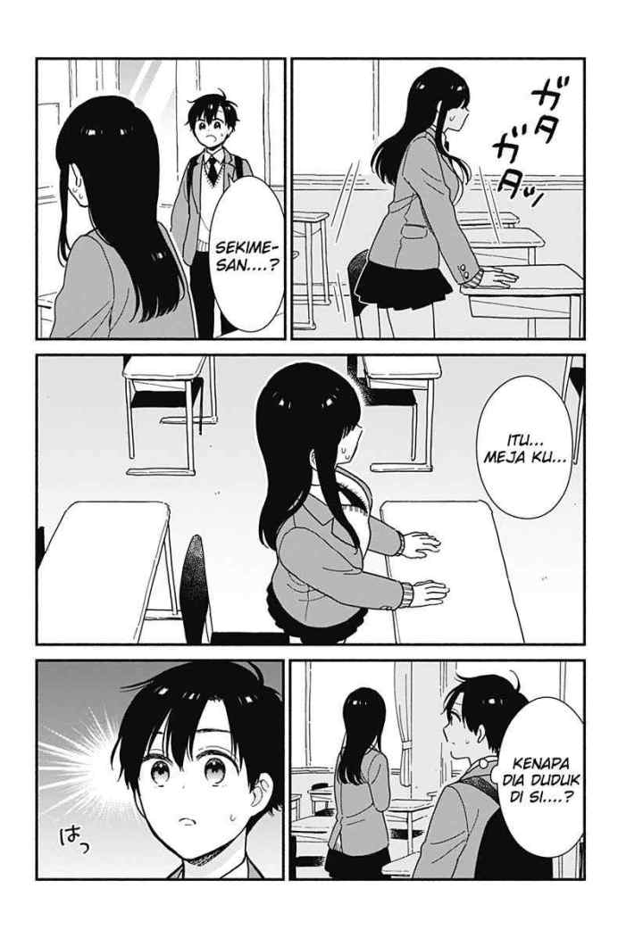 Sekimen Shinaide Sekime-san (Serialization) chapter 1 halaman 12