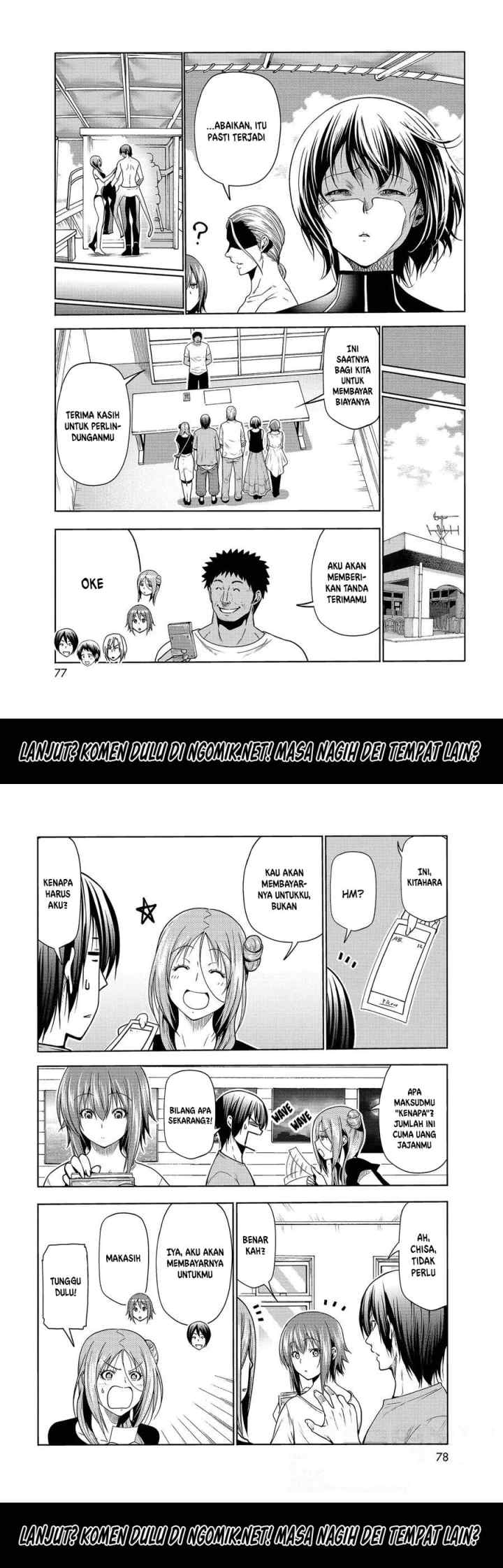Grand Blue chapter 68.2 halaman 6
