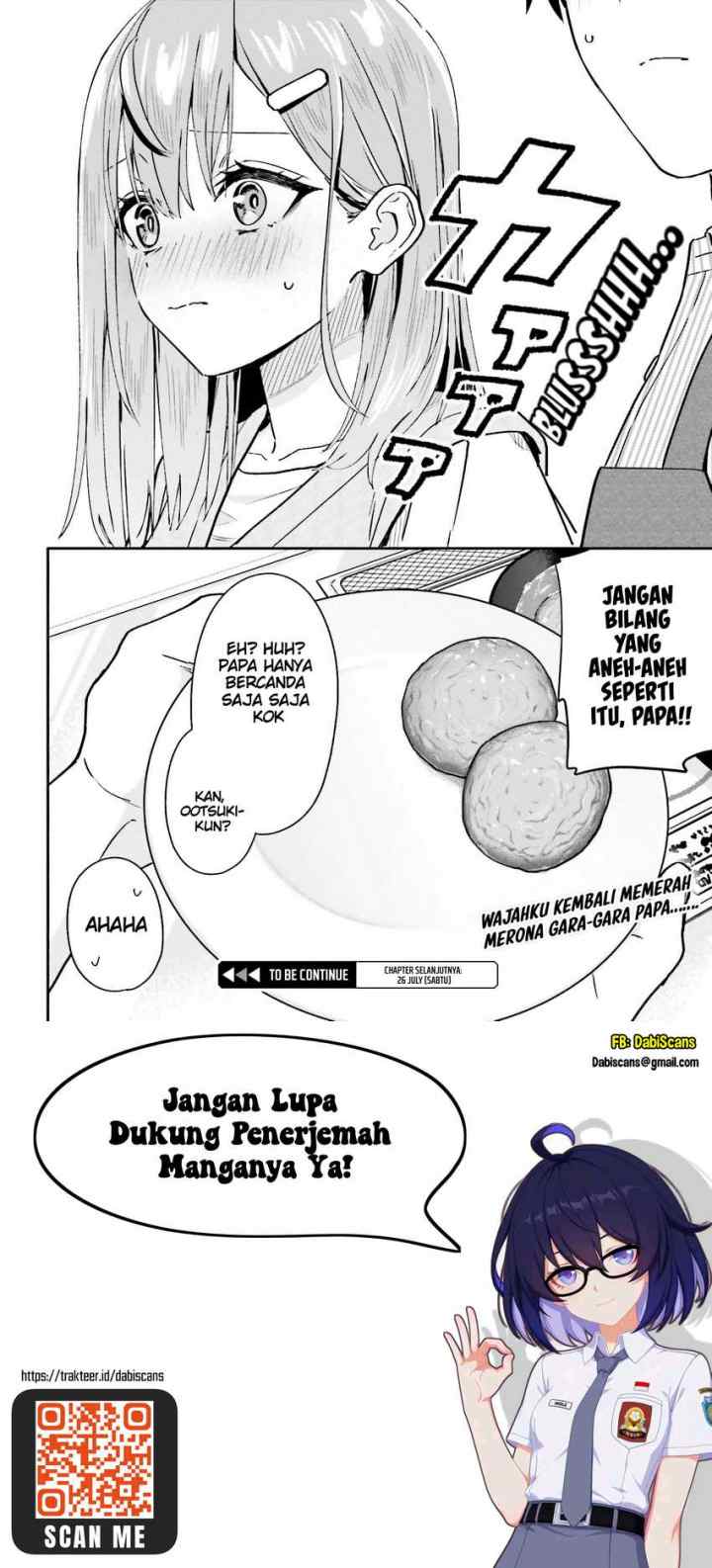 Kajidaikou no Arbeit wo Hajimetara Gakuen Ichi no Bishoujo no Kazoku ni Kiniirarechaimashita chapter 7.2 halaman 18