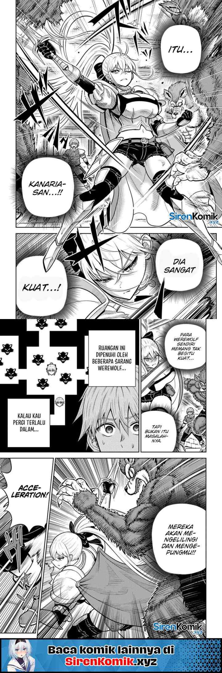 Dungeon ni Hisomu Yandere na Kanojo ni Ore wa Nando mo Korosareru chapter 27 halaman 8