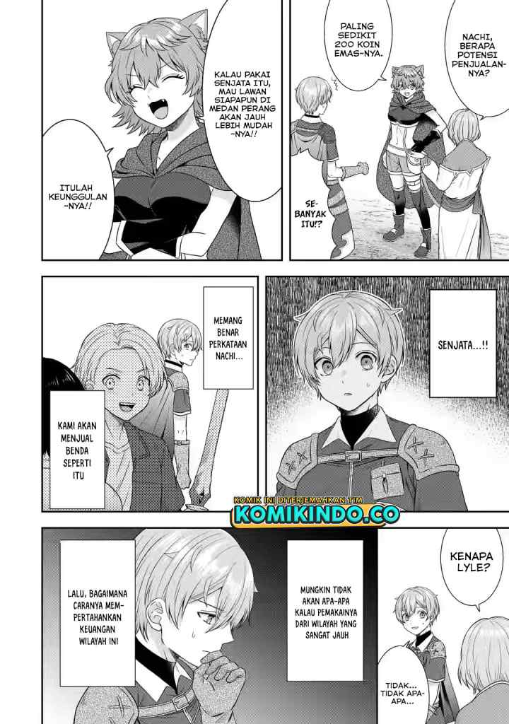 Tensei Ryoushu no Yuuryou Kaitaku: Zensei no Kioku o Ikashite White ni Tsutometara, Yuunou na Jinzai ga Atsumari Sugimashita chapter 22.1 halaman 15