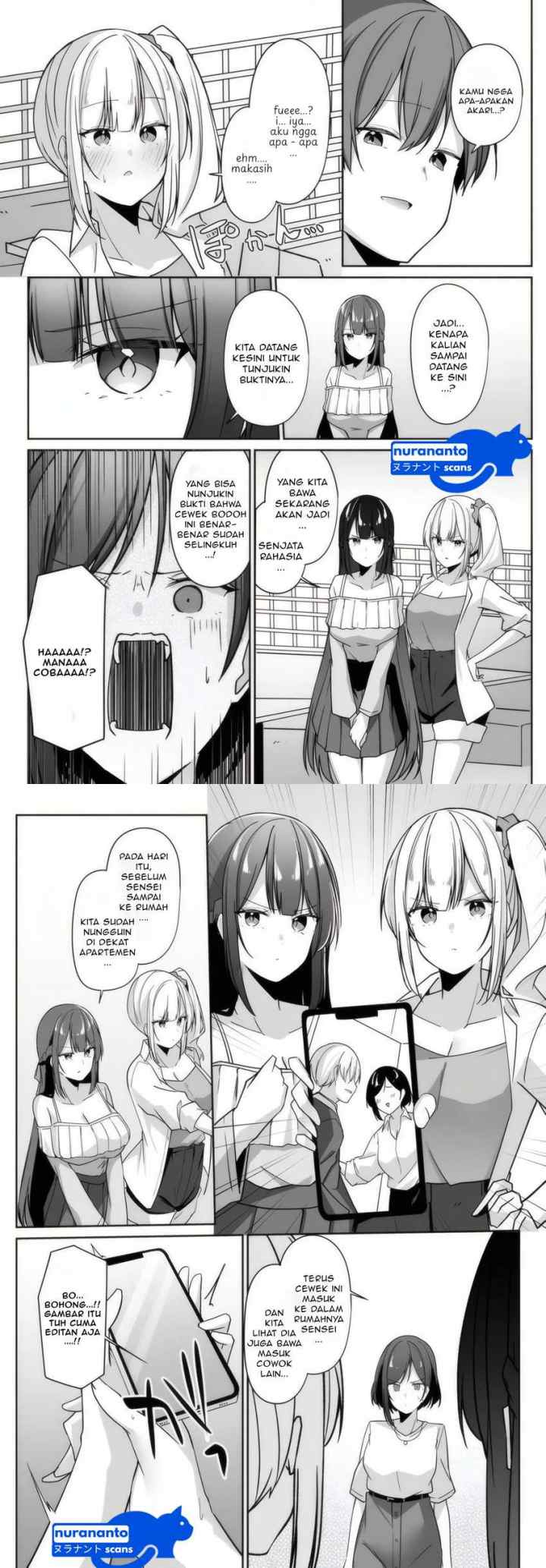Madogiwa henshuu to baka ni sareta ore ga, futago JK to doukyo suru koto ni natta chapter 4.2 halaman 7
