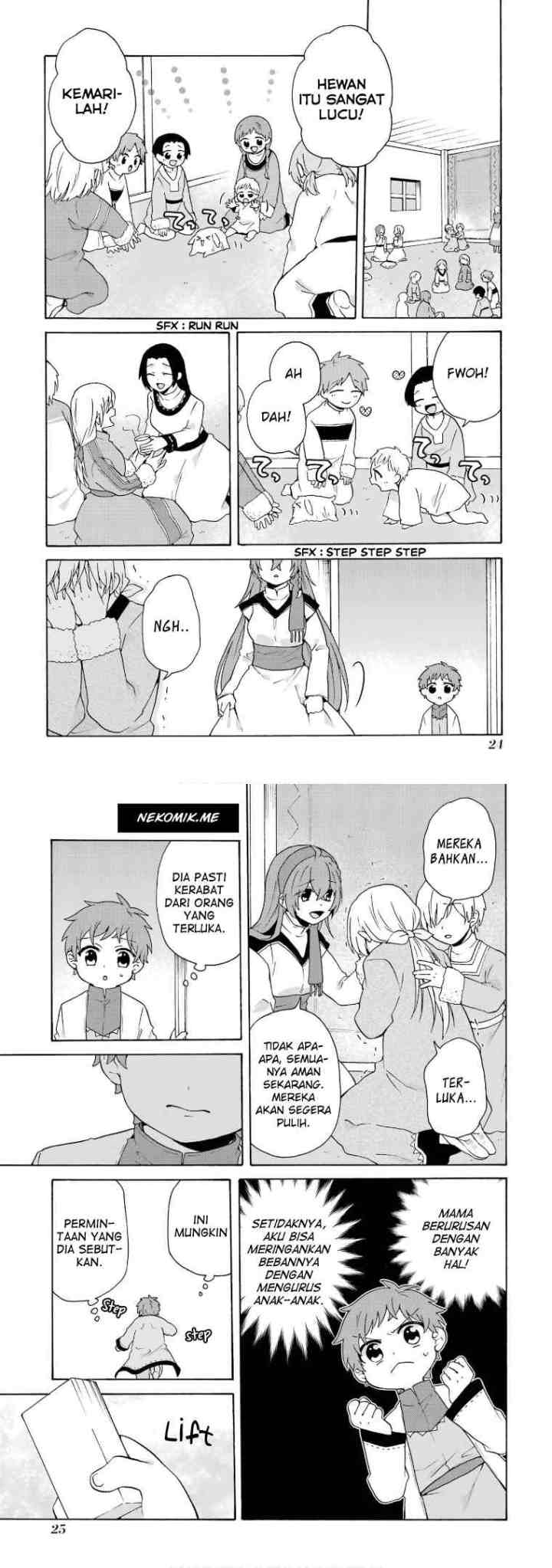 Tada Shiawasena Isekai Kazoku Seikatsu chapter 21 halaman 14
