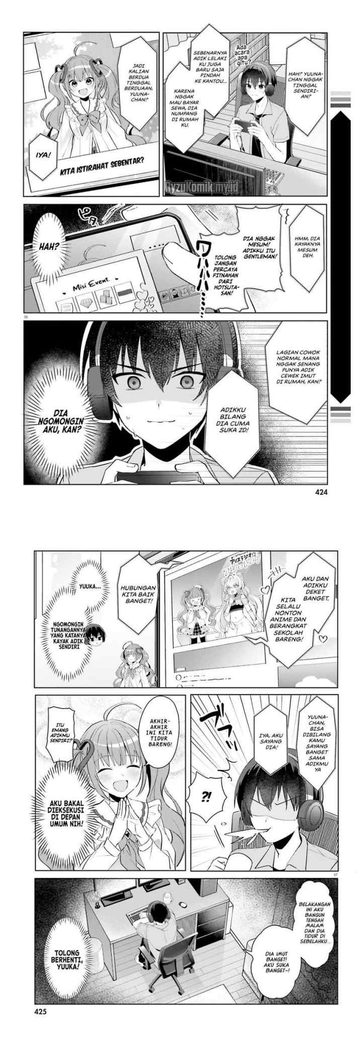 Ore no Iinazuke ni Natta Jimiko, Ie de wa Kawaii Shika Nai! chapter 21 halaman 4
