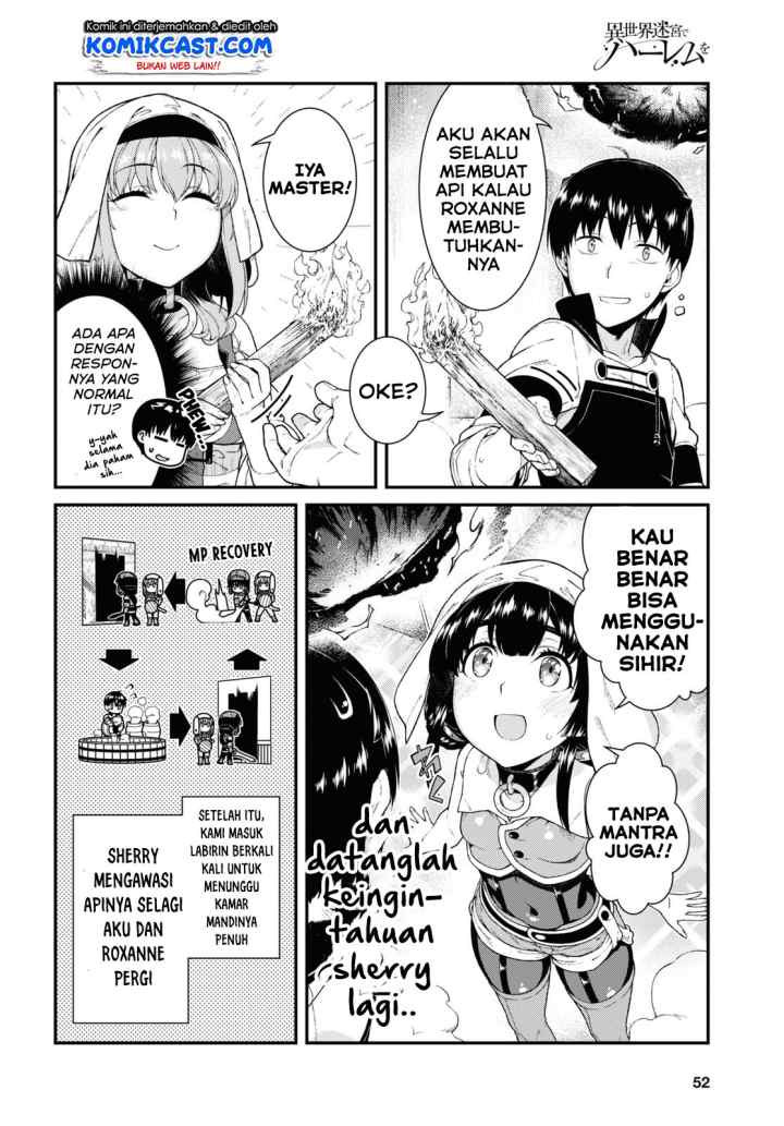 Isekai Meikyuu de Harem wo chapter 41 halaman 7