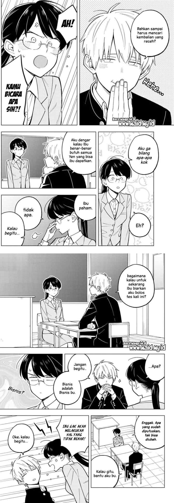Sensei wa Koi wo Oshierarenai chapter 23 halaman 10