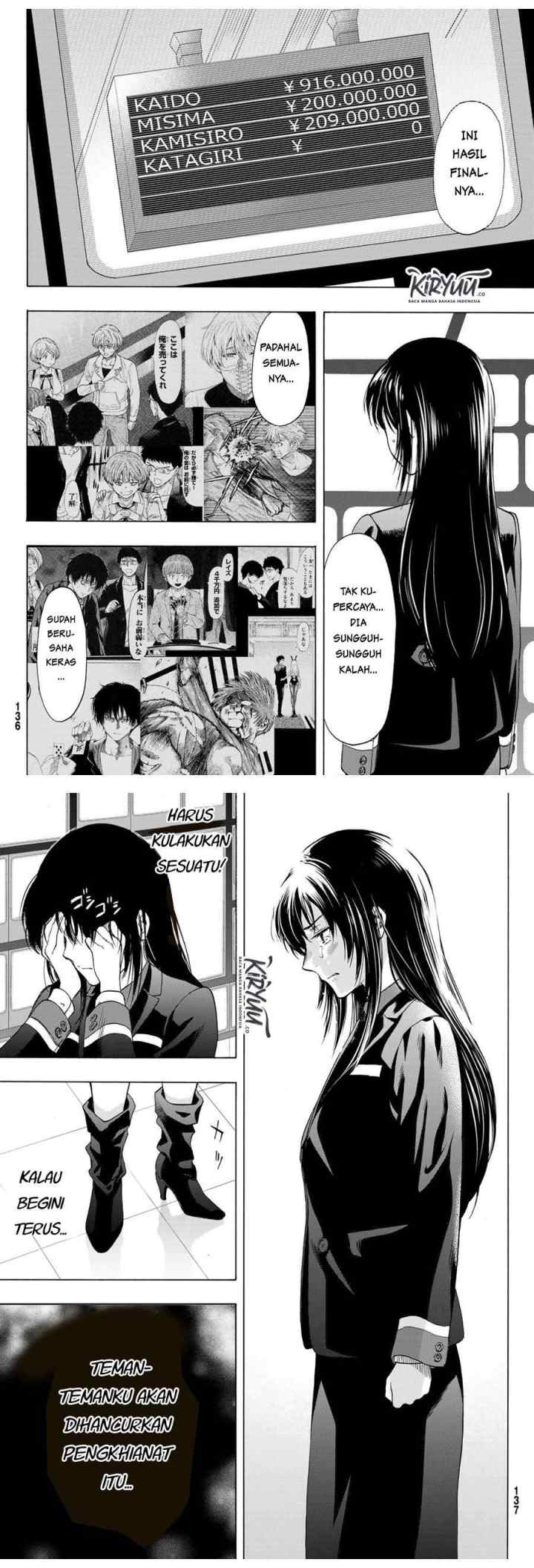 Tomodachi Game chapter 63 halaman 15