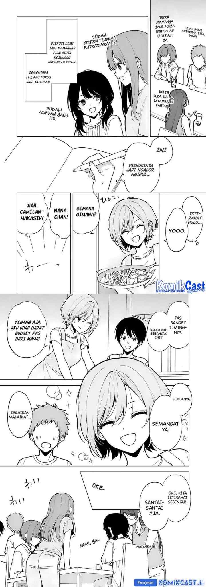Chikan Saresou ni Natteiru S-kyuu Bishoujo wo Tasuketara Tonari no Seki no Osanajimi datta chapter 67 halaman 10