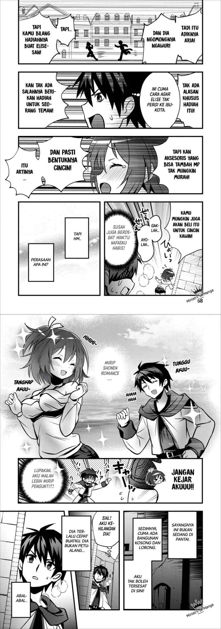 Isekai no Meikyuu Toshi de Chiyu Mahoutsukai Yattemasu chapter 12 halaman 14