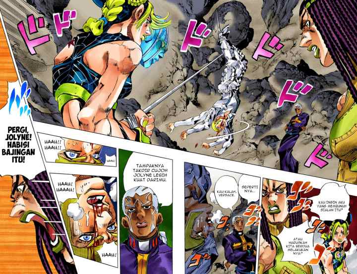 JoJo no Kimyou na Bouken - Stone Ocean chapter 124 halaman 9