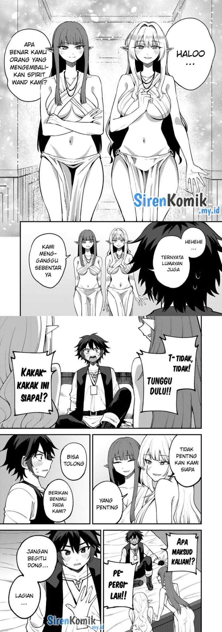 Dorei Shounin shika Sentakushi ga Nai desu yo? Harem? Nani Sore Oishii no? chapter 69 halaman 5