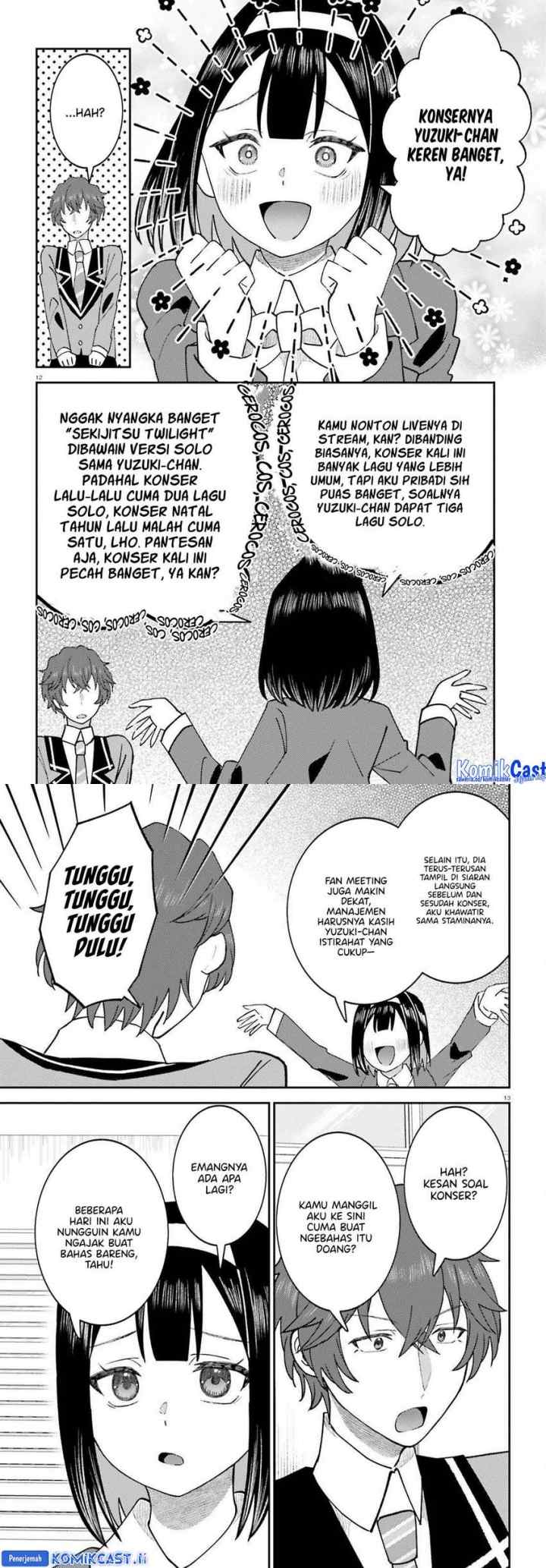 Ore no Haitoku Meshi o Onedari Sezu ni Irarenai, Otonari no Top Idol-sama chapter 11 halaman 7