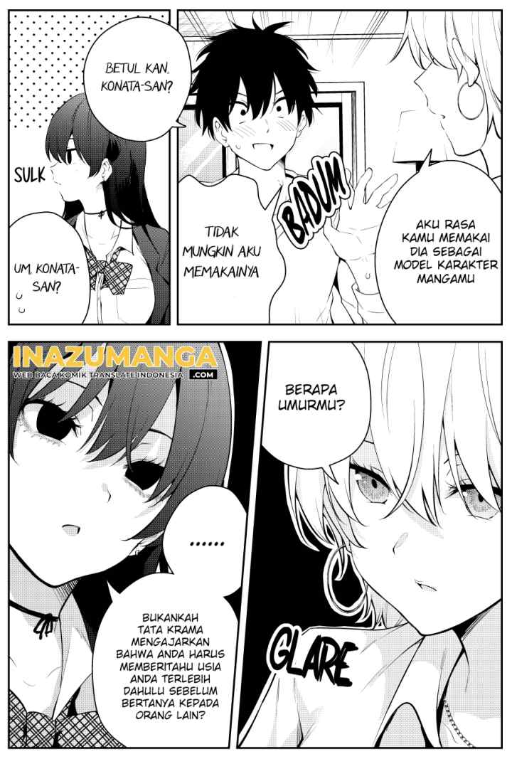Mishiranu Joshikousei ni Kankensareta Mangaka no Hanashi chapter 41 halaman 4