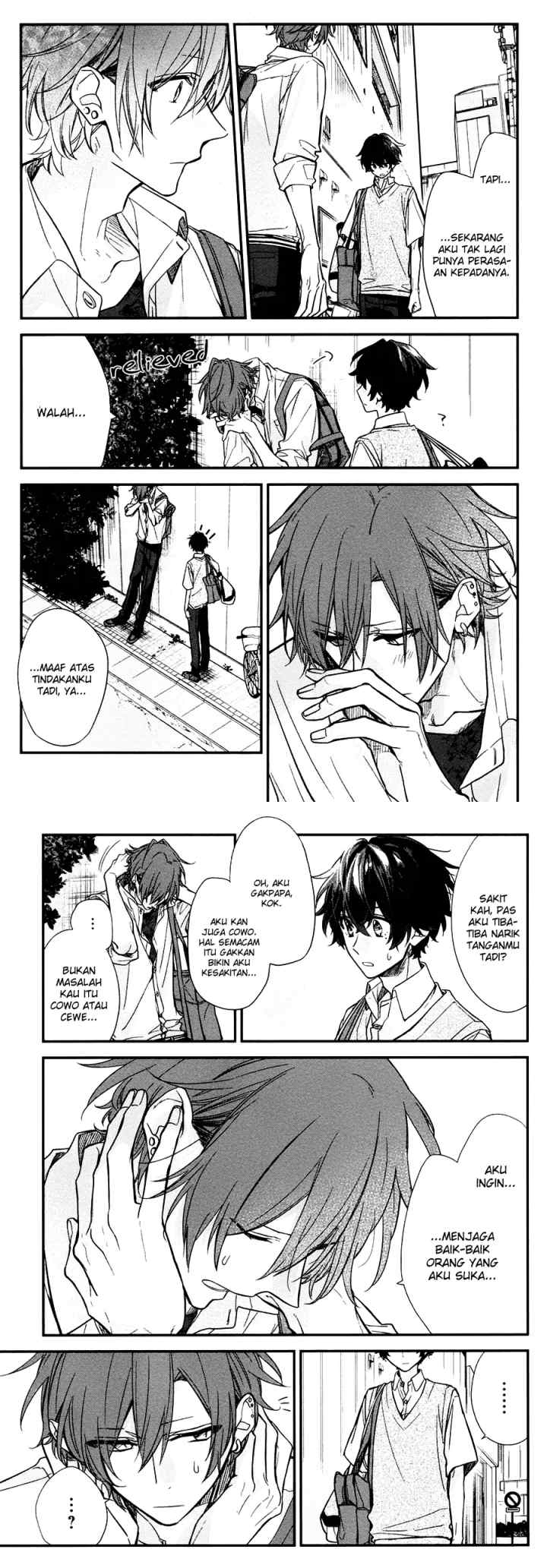 Sasaki to Miyano chapter 20 halaman 8