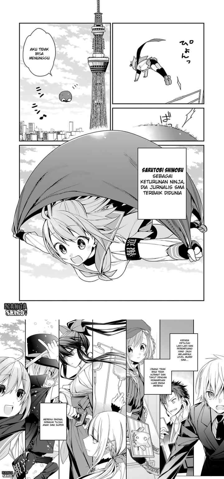 Choujin Koukousei-tachi wa Isekai demo Yoyuu de Ikinuku you desu! chapter 1 halaman 12