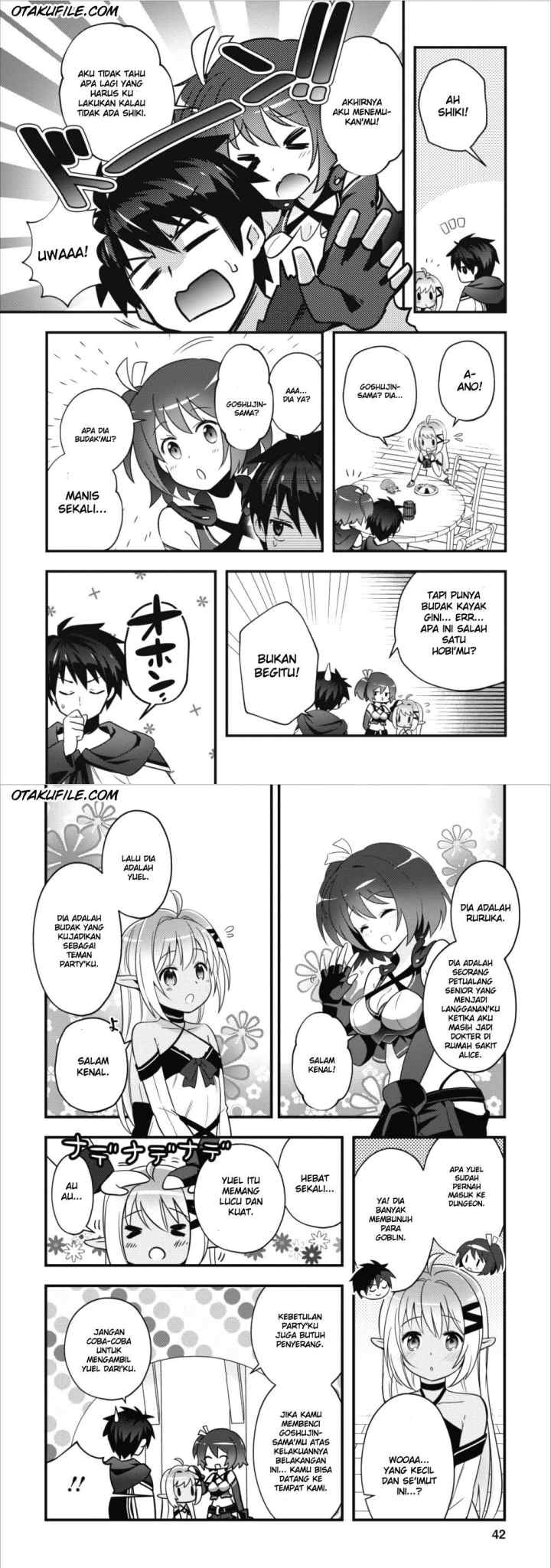 Isekai no Meikyuu Toshi de Chiyu Mahoutsukai Yattemasu chapter 2 halaman 4