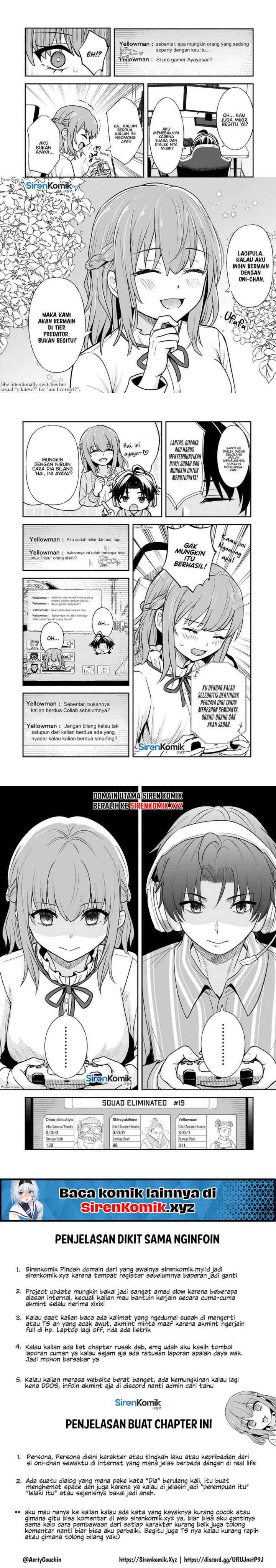 Aori-kei Game Haishinsha (Hatachi), Haishin no Kiri Wasure ni Yori Ii Hito Baresuru chapter 4 halaman 9