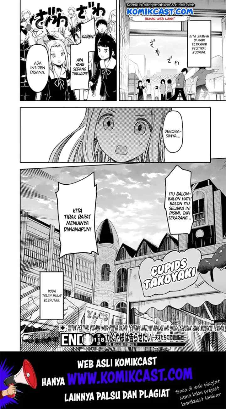 Kaguya-sama wa Kokurasetai: Tensai-tachi no Renai Zunousen chapter 128 halaman 19