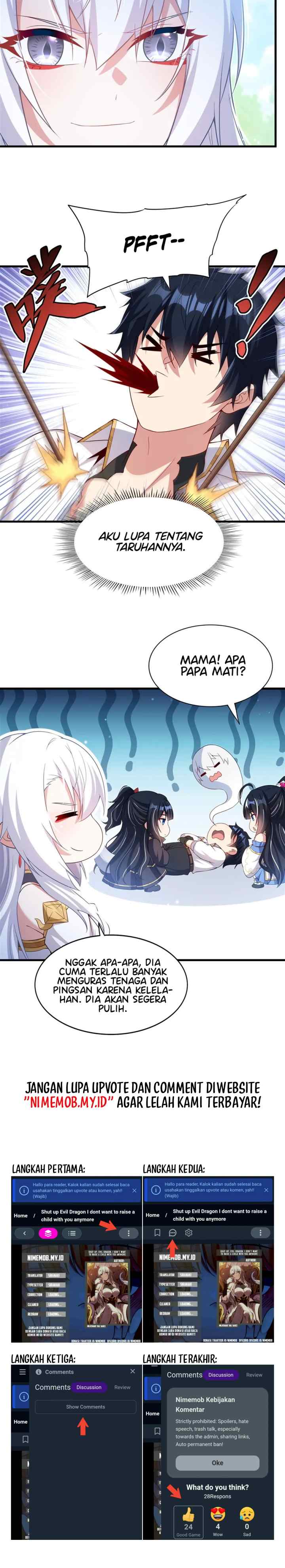 Shut Up, Evil Dragon, I Don't Want to Raise a Child With You Anymore chapter 24 halaman 13