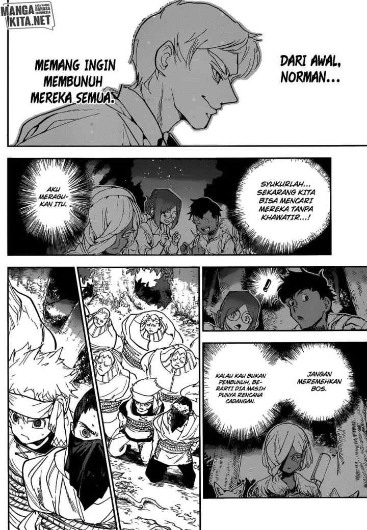 Yakusoku no Neverland chapter 144 halaman 13