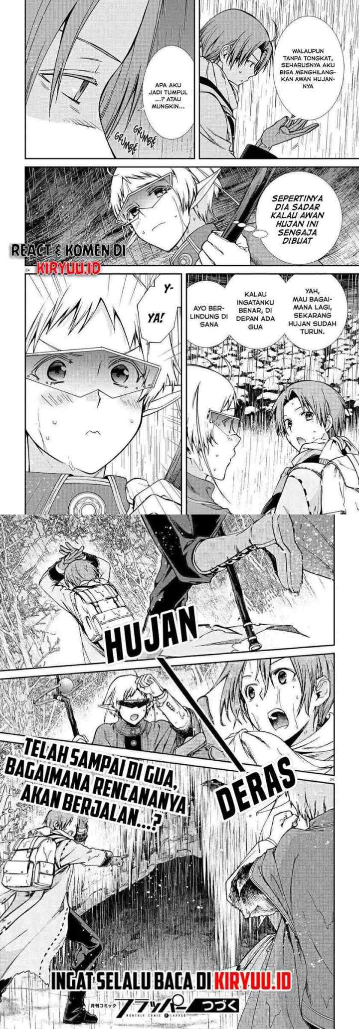 Mushoku Tensei: Isekai Ittara Honki Dasu chapter 73 halaman 14
