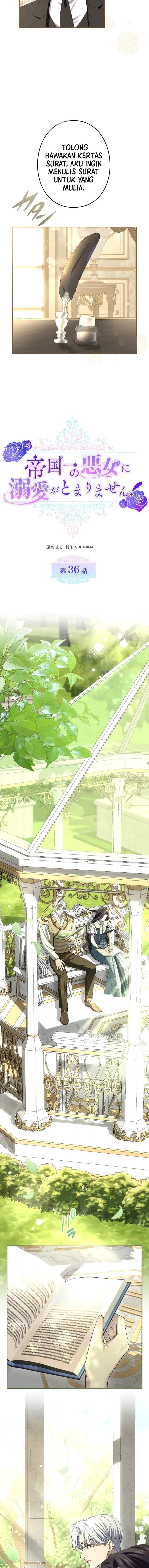 Teikoku Ichi no Akujo ni Dekiai ga Tomarimasen chapter 36 halaman 4