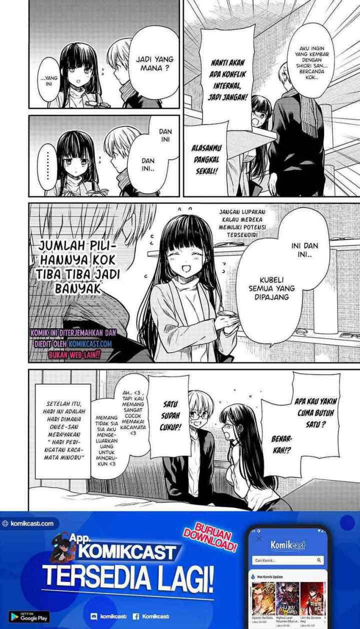 Danshi Koukousei wo Yashinaitai Onee-san no Hanashi chapter 166 halaman 5