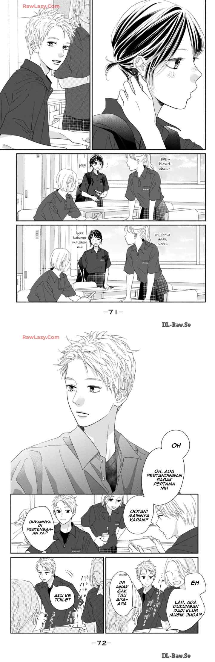 Kimi no Yokogao o Miteita chapter 14 halaman 12