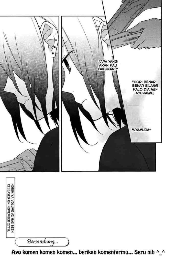 Horimiya chapter 13 halaman 17
