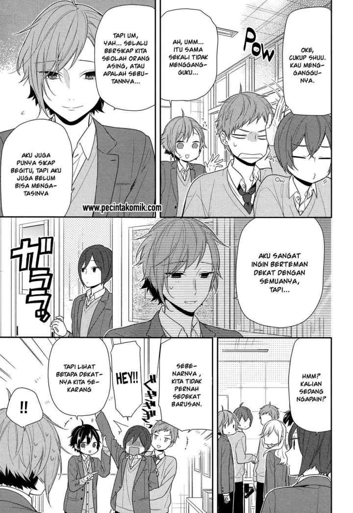 Horimiya chapter 75 halaman 8