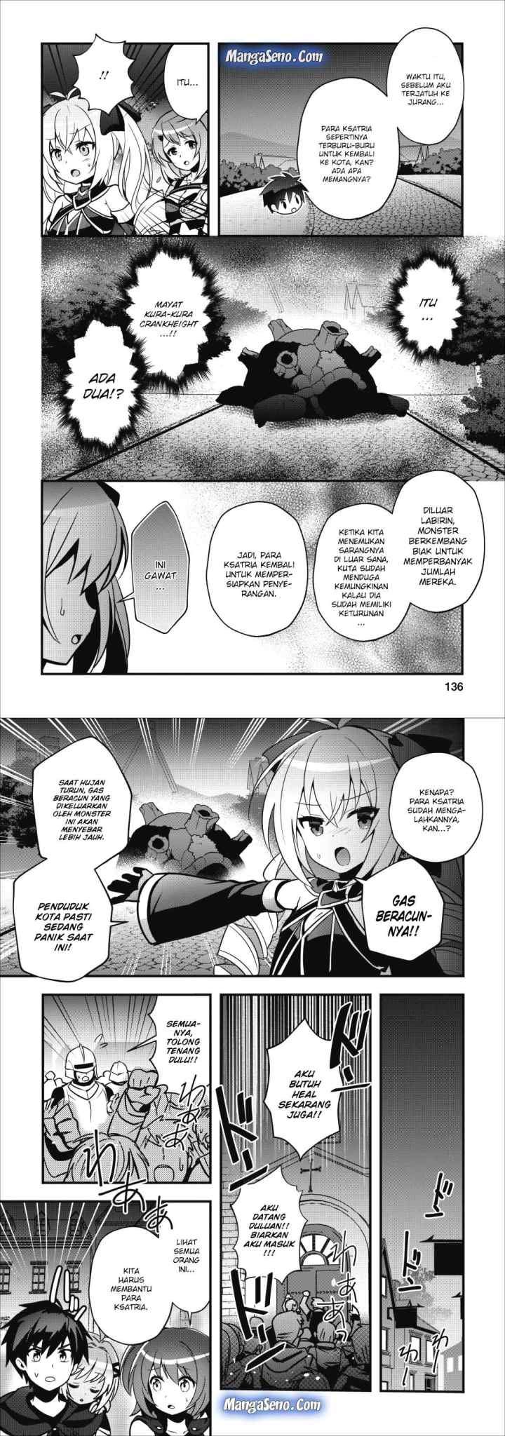Isekai no Meikyuu Toshi de Chiyu Mahoutsukai Yattemasu chapter 10 halaman 11