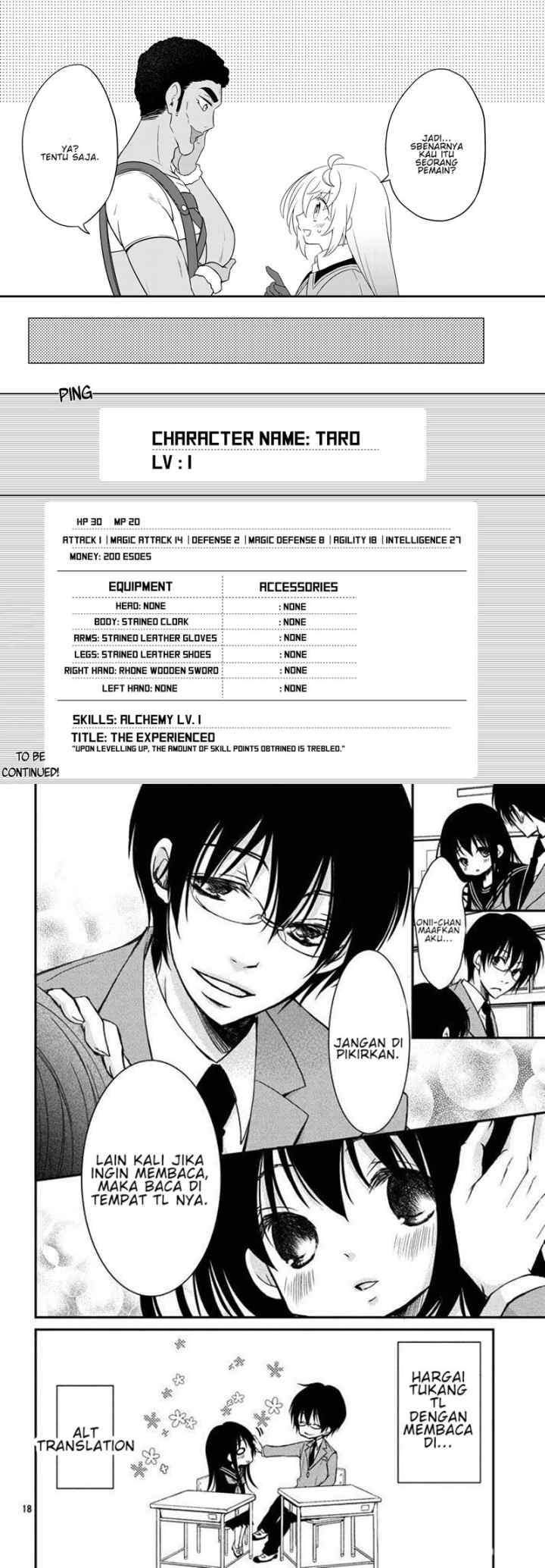 Bishoujo ni Natta kedo, Netoge Haijin Yattemasu chapter 3 halaman 17