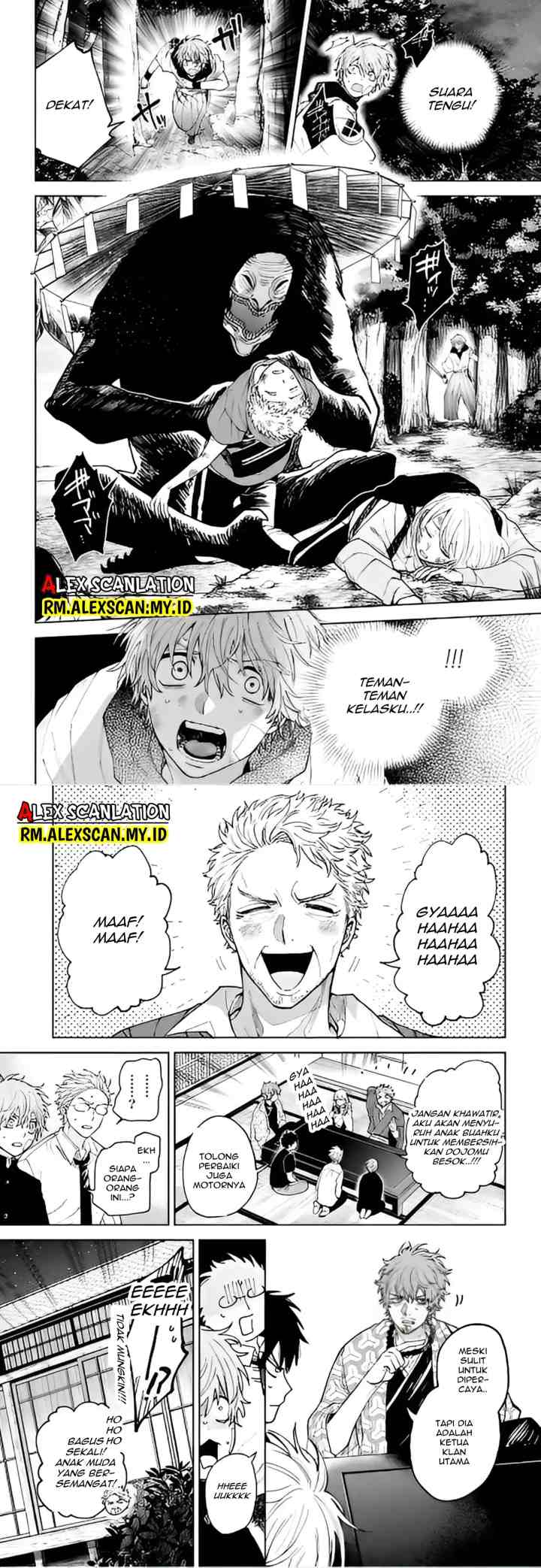 Tengubarai no Sankyoudai chapter 34 halaman 8