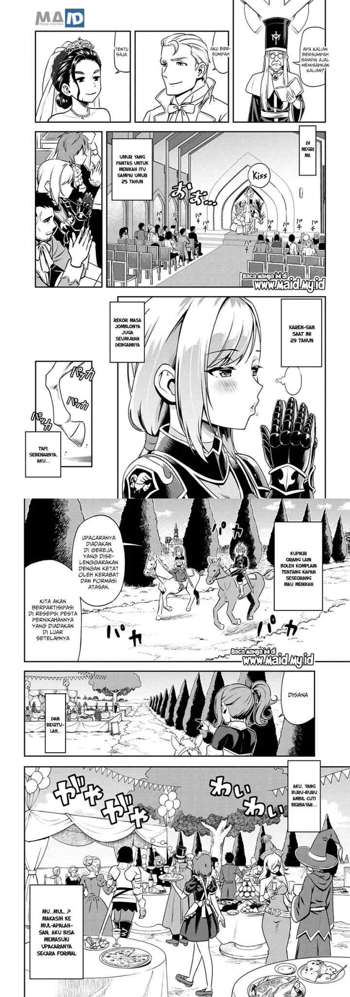 Toshiue Elite Onna Kishi Ga Boku No Mae De Dake Kawaii chapter 3.1 halaman 8