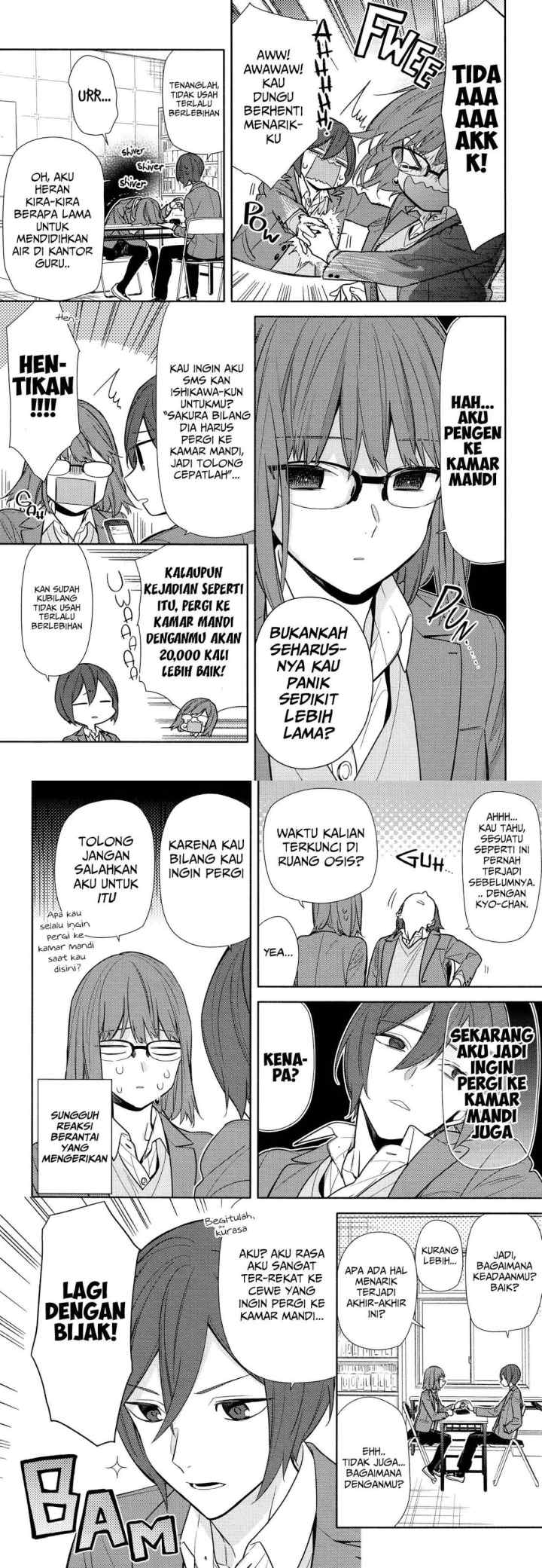 Horimiya chapter 106 halaman 5