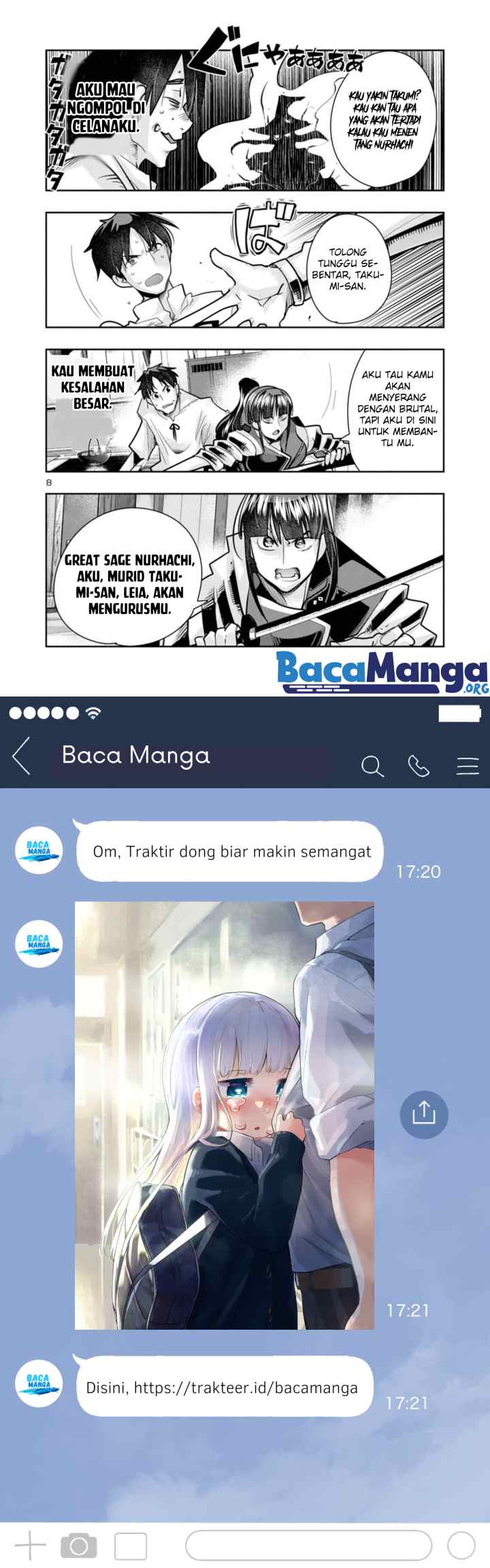 My Disciple Has Become The Strongest Human Before I Knew it, and I, A Master With No Talent, Was Mistakenly Recognized As The Strongest In The Universe Beyond That chapter 4 halaman 5