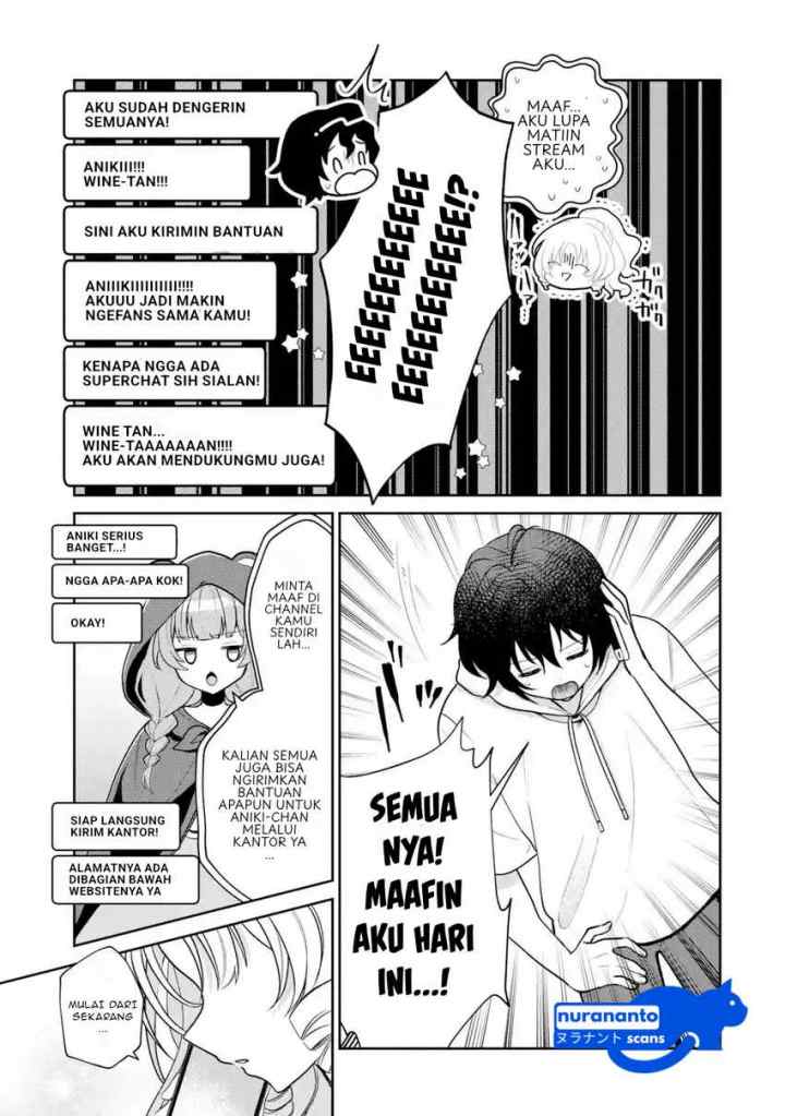 Yuumei VTuber no Ani Dakedo, Nazeka Ore ga Yuumei ni Natteita chapter 13.2 halaman 9