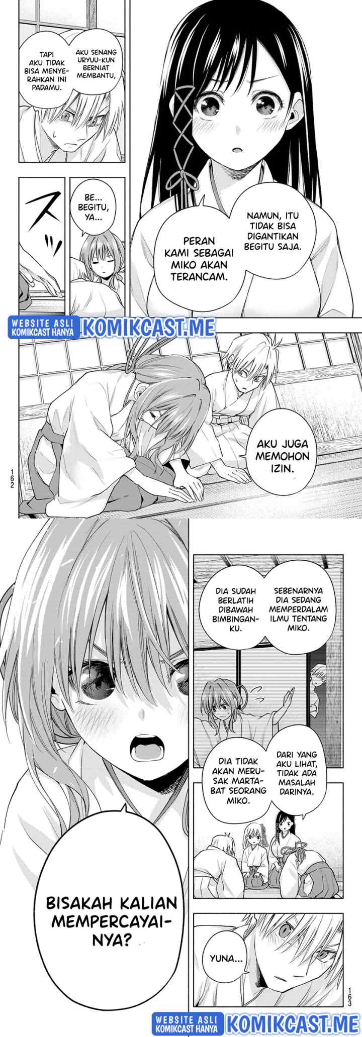 Amagami-san Chi no Enmusubi chapter 64 halaman 8