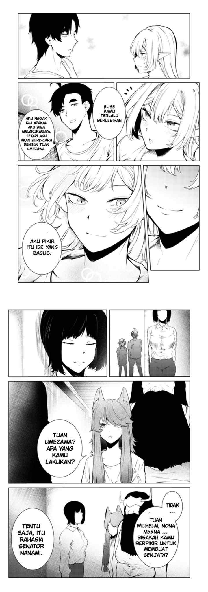 Mujintou De Elf to Kyoudou Seikatsu chapter 22 halaman 10