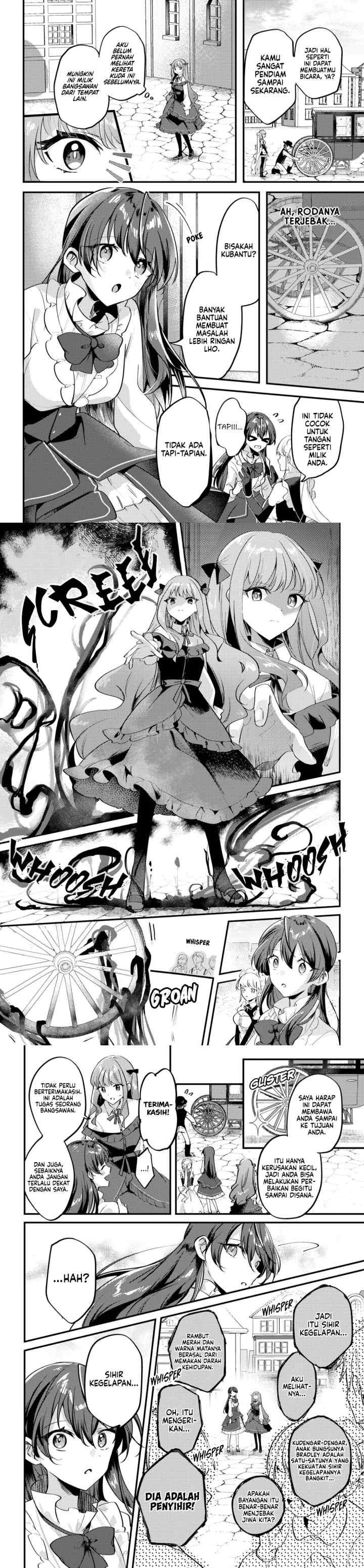 Kiraware Majo Reijou to Dansou Ouji no Kon'yaku chapter 1 halaman 5