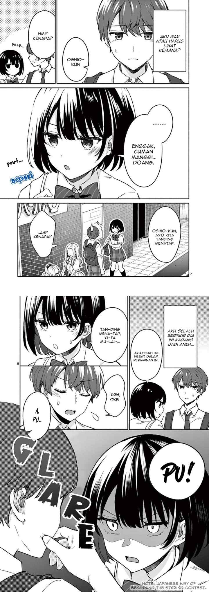 Shiotaiou no Sato-san ga Ore ni dake Amai chapter 5 halaman 5