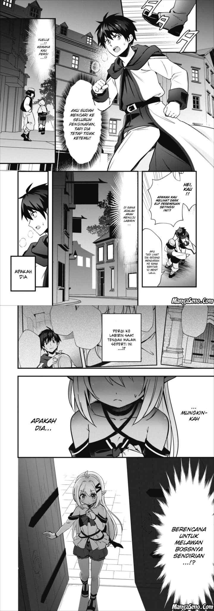 Isekai no Meikyuu Toshi de Chiyu Mahoutsukai Yattemasu chapter 5 halaman 4