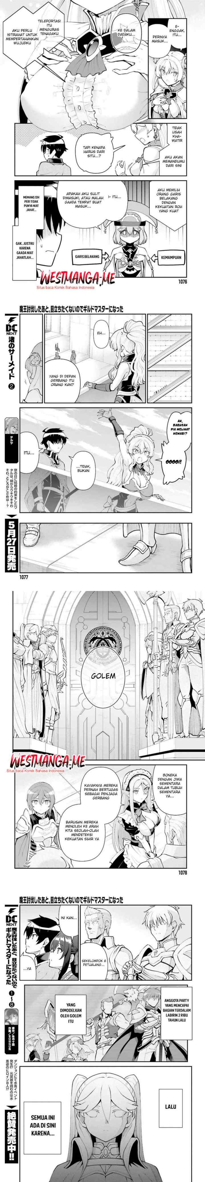 Maou Toubatsu Shita Ato, Medachitakunai node Guild Master ni Natta chapter 53 halaman 7
