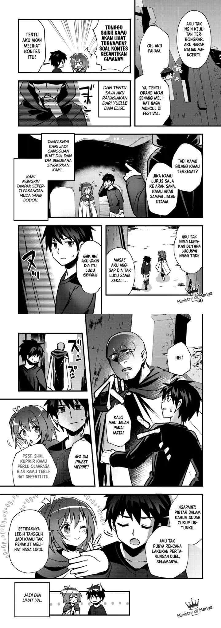 Isekai no Meikyuu Toshi de Chiyu Mahoutsukai Yattemasu chapter 13 halaman 11